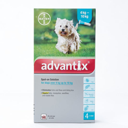 Advantix for Medium Dogs 4-10kg (8.8-22lbs)